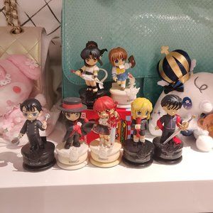 Clamp Chess pieces figure set( 7 pieces)